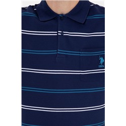 Erkek Lacivert Polo Yaka Tişört