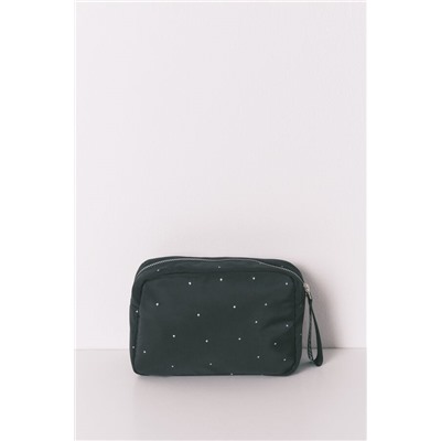 Neceser mediano nylon negro Moomin