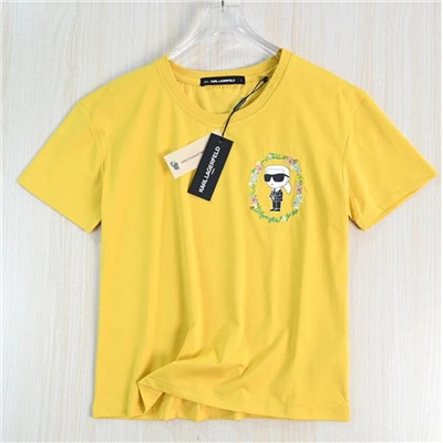 Хлопковая футболка КАР*Л 😎