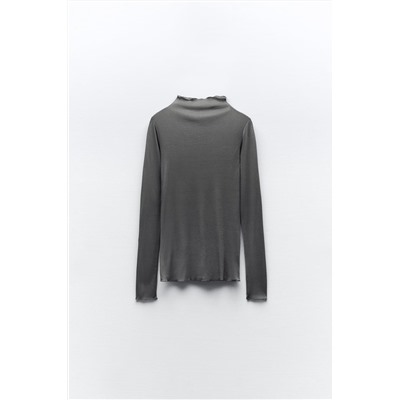 CREPE COTTON T-SHIRT