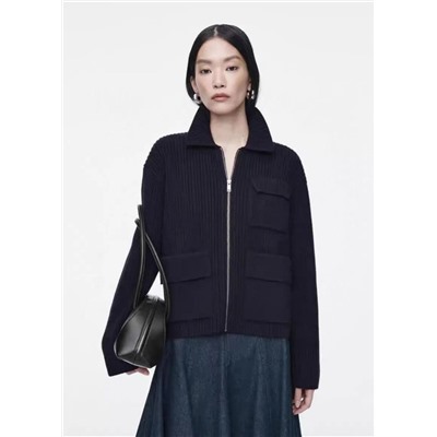 Женский трикотажный кардиган