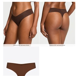 No-Show Cotton Thong Panty