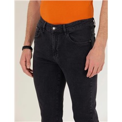 Antrasit Slim Fit Jean Pantolon