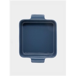 Форма для запекания, 24 см, фарфор P, квадратная, синяя, Indulgence