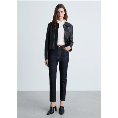 Jeans Claudia slim crop rinse wash