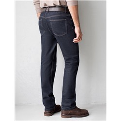 Брюки из плотного денима с эластаном