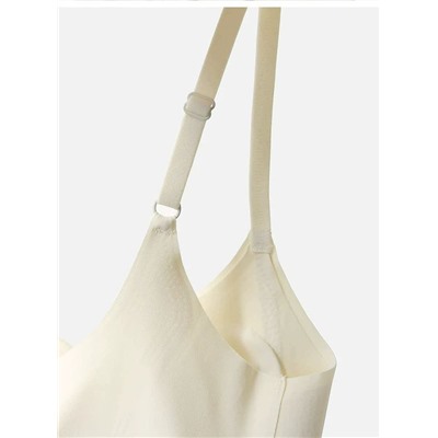 Женский топ майка со встроенными чашечками и регулируемыми бретелями, экспорт  (5 цветов)