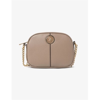 ENAMEL CHAIN CROSSBODY BAG
