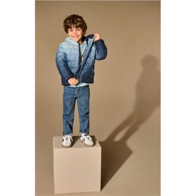 Детская стеганная куртка с градиентом, экспорт