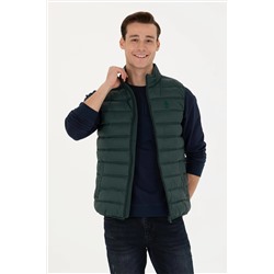 Erkek Koyu Yeşil Yelek