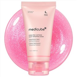 medicube Wrapping Mask Collagen Overnight Peel Off Facial Mask | Elasticity & Hydration Care, Reduces Sagging & Dullness | Hydrolyzed Collagen For Glowing Skin | Korean Skin Care, 2.53 fl.oz