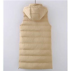 Женский жилет средней длины