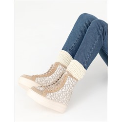 Bej Sneaker