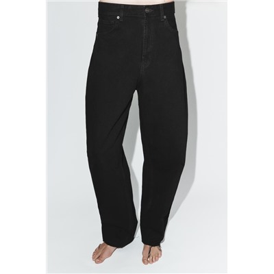 TRF BARREL HIGH-WAIST JEANS