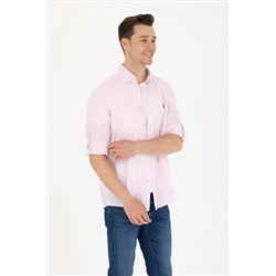 Erkek Manolya Uzun Kollu Gömlek