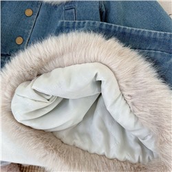 Классный комплект для девочки 🐰  Курточка + юбочка с обрамлением из меха