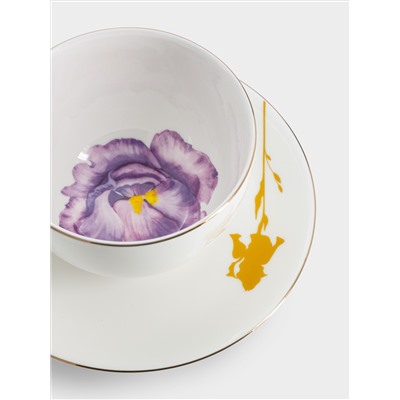 Чашка с блюдцем, 250 мл, Iris