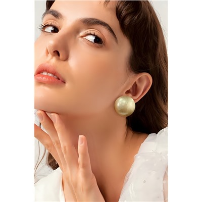 Суперлегкие Серьги "Полусфера" + Подарок