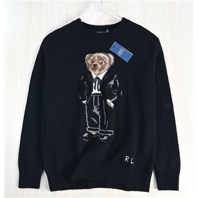 Классический шерстяной вязаный свитер РАЛЬ*Ф Л