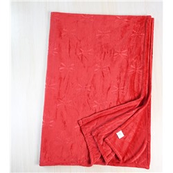 Мягкий и комфортный коралловый флисовый плед