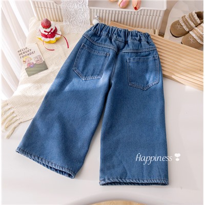 Утепленные джинсы для девочек