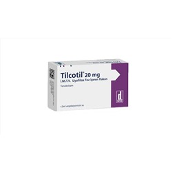 TILCOTIL 20 MG / 2 ML IM/IV LIYOFILIZE TOZ ICEREN FLAKON (1 FLAKON) Теноксикам (Tenoxicam)