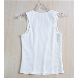 Универсальная майка с высокой плотностью и глубоким вырезом МО*КО