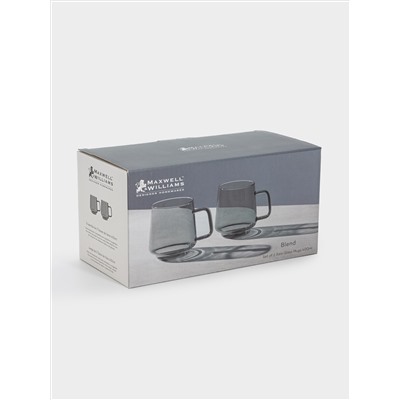 Набор кружек, 2 пр, 400 мл, серые, Blend Sala