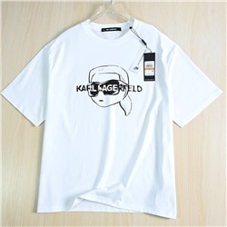 Kar*l Lagerfel*d мужская футболка, экспорт