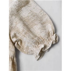 Детское платье из смесового льна Экспорт