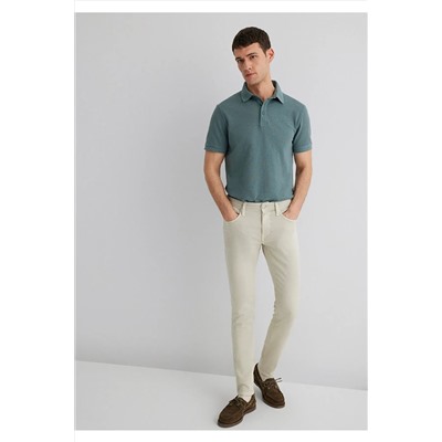 Mavi James Ekru Comfort Gabardin Pantolon 0042431024