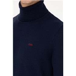 Erkek Lacivert Basic Kazak