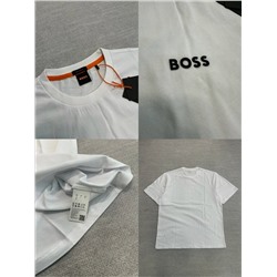 Базовая футболка с небольшим вышитым логотипом  (5 цветов ) ХУГ*О