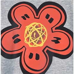 Свитшот с печатным принтом, модель унисекс КЕНЗ*О