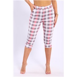 Бриджи женские в клетку Бр-1