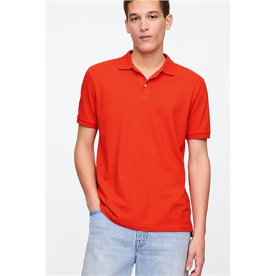 Stretch Pique Polo Shirt