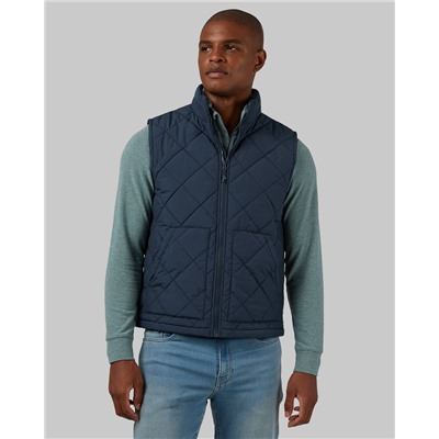 MEN'S DIAMOND QUILTED VEST