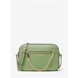 MICHAEL MICHAEL KORS Jet Set Large Saffiano Leather Crossbody Bag