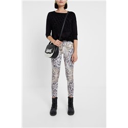 Camiseta asimétrica manga 3/4