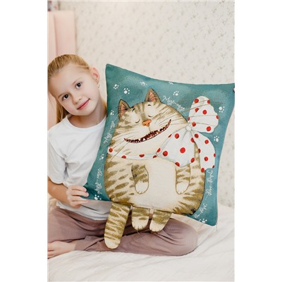 Наволочка декоративная 45х45 Мур