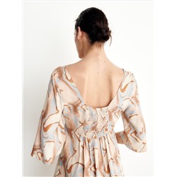 Bedrucktes Minikleid