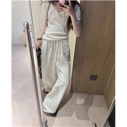 Лёгкие женские штаны на резинке