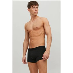 Jack & Jones JACWAISTBAND TRUNKS 3 PAC Siyah Erkek Boxer 101069440
