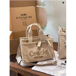 Летняя тканевая сумка Coac*h  👔Реплика