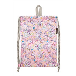 Мешок для обуви Единороги гимнасты розовый