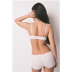 Braga bóxer Seamless gris