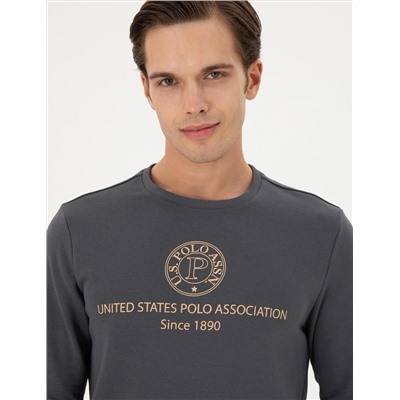 Erkek Antrasit Sweatshirt