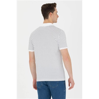 Erkek Beyaz Polo Yaka Tişört