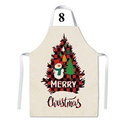 Фартук с новогодним принтом 65*75 см