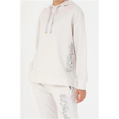 Kadın Taş Kapüşonlu Sweatshirt